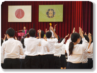 親子ふれあい学級・給食試食会