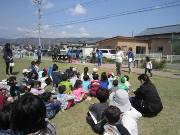 写真:サッカー教室の様子