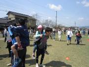 写真:サッカー教室の様子