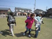 写真:サッカー教室の様子