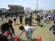 写真:サッカー教室の様子