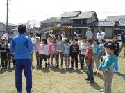 写真:サッカー教室の様子