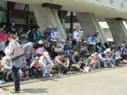 写真:ウォークラリーの様子