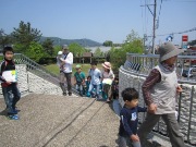 写真:ウォークラリーの様子