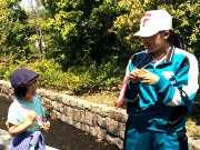 写真:ウォークラリーの様子