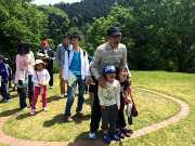 写真:ウォークラリーの様子