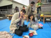 写真:やきいも大会の様子