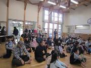 写真:親子でスポチャンの様子