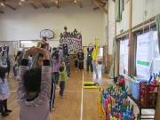 写真:親子でスポチャンの様子