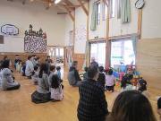 写真:親子でスポチャンの様子