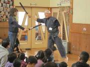 写真:親子でスポチャンの様子