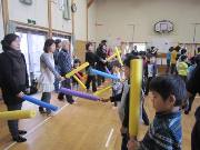 写真:親子でスポチャンの様子