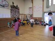 写真:親子でスポチャンの様子