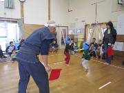 写真:親子でスポチャンの様子