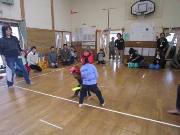 写真:親子でスポチャンの様子