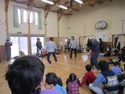 写真:親子でスポチャンの様子